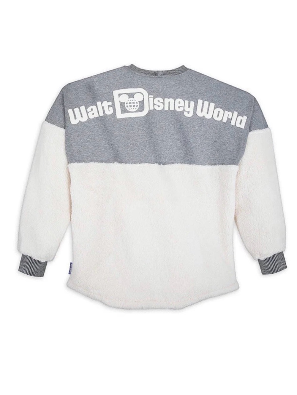 Walt Disney World Sherpa Fleece Spirit Jersey 2020 Christmas Holiday Gray Sz XXL